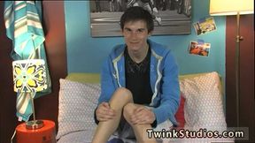 Masculine trucker fucking a gay twink Skyelr Bleu is on camera giving