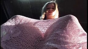 Schuechternes Teen zum Casting ueberredet