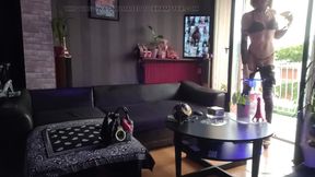 🐹L’exposition de Black Panther sur le balcon Vanessabitchx
