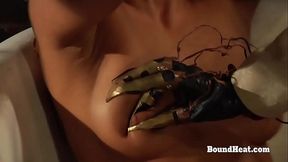 The Education of Adela: Submissive Lesbian Slave Obeys To Mistress'_s Orders