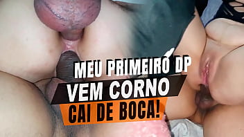 Meu primeiro DP - Humilhada na frente do corno manso - Parte Um - Cristina Almeida