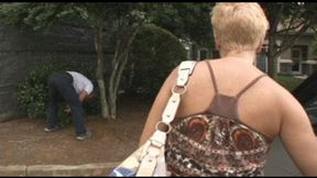 Return Of Lawn Man! Mature Tracy Gets Facial After Sex! (mp4 sd)