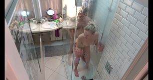 Steamy Sex with Beautiful Stepmom in the Shower