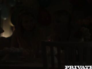 INTIMATE Intimate.com - Hanna Ray And Light Fairy Get A Birthday Threeway!