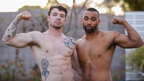 Interracial insanity with Jaxson Briggs and horny Jeremy Barker