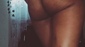 The View From Behind: Treadmill Tease in Motion