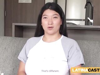 BIGGEST MELONS Lalin girl Whore Face Screwed COARSE By Large Knob American Producer