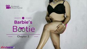 BARBIE'_S BOOTIE CHAPTER 2 - SOLO INDIAN TRANS CROSSDRESSING WITH BIG ASS IN LINGERIE