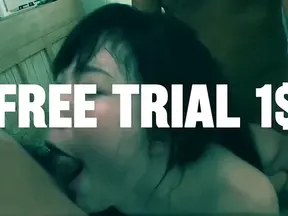 Sensuous Teen Aina Naosima Teases Two Guys in Hot Asian Blowjob Frenzy