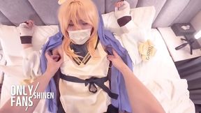 Bridget’s guilty cosplay anal ruined by sloppy cumshotted femboy