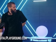 DigitalPlayground - Hyper-Sexual Hunters Jewelz Blu & Kayley Gunner Suck Each Other's Clit & Cum