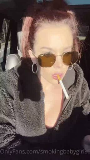Smoking baby girl Fetish Video 10