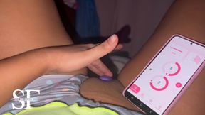 I MASTURBATE WITH AN APP ON MY MOBILE PHONE
