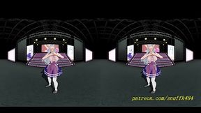 vr180 mmd Lamy dance 3d hololive