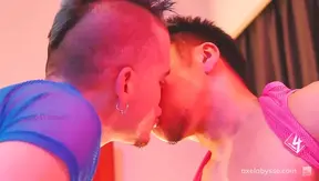 Axel Enjoys A Kinky Gay Anal Session With Hung Beefy Stud