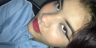 Latina Stepsister Forgot to Put Her Panties on!