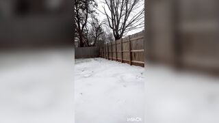 Did anyone order a snow angel?