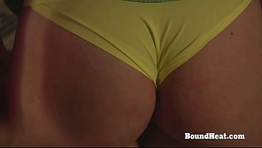 Busty Dom Mistress fingered and licked by lesbian slave