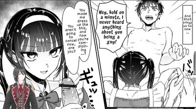 Femboy Maid Gets Roughly Fucked in Hentai Fantasy With Creampie