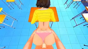 Kawakami-Sensei Dominates in Hot Classroom Encounter – Persona 5 Hentai