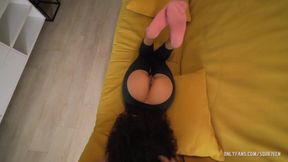 Stepmom's Tempting Adventure: A Risky Encounter While Hubby Showers!