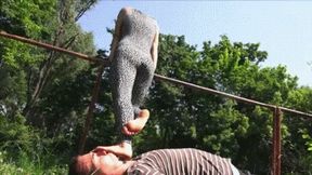 URBAN HUNTER - SOFTENING THE MEAT - CRUEL FULL WEIGHT TRAMPLING, FACE STANDING AND COCK STOMPING