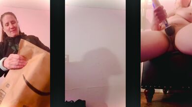 Hitachi Magic Wand Unboxing Thick Gym Girl Solo Vibrator Test