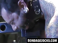 Franco Dax jolts in agony as electricity torments his body