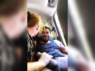 White big beautiful woman SUCKING TF Out My Ebony booty Cock Deepthroat Swallowing All My NUT OMG!!