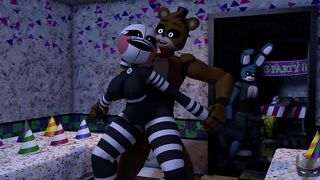 Freddy Plays with the Puppet (with Sound)