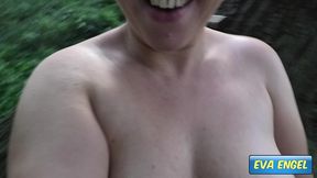 eva engel: naked in the forest