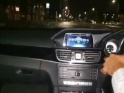 Uber Driver Touching Me in the Back Seat While Driving the Taxi