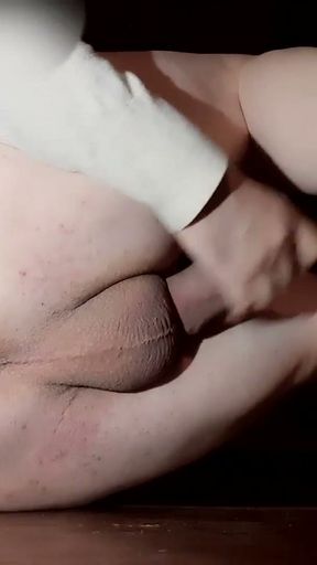 Slutty Bitch Gaping Her Ass After Cucumber Fuck   Clip 1