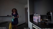 Une femme de ménage française MILF au cul parfait, surprise en train de se masturber et Défoncée en anal par un client de l'hôtel !!!