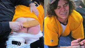 Greg Spanked in Baseball Gear - Fast Download-Smartphone-Tablet Version