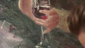 Two hot and sexy lesbians loves to play with vibrator and pussy licking