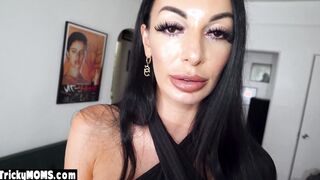 Russian MILF mommy overherad by stepson