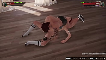 Zoya VS Lord Jerle (Naked Fighter 3D)