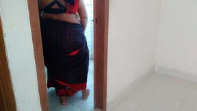 Watching Stepson Masturbating in the Bathroom, Stepmom Is Horny, Than Stepson Gives Her Rough Fuck