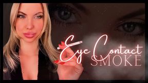 Eye Contact Smoke (Smoking Fetish, Face Fetish, Goddess Worship) 480WMV