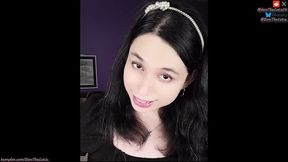 your favorite tgirl DaniTheCutie squirts and shows off her boobs just for you