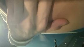 Poking My Blocked Ass in a Public Bathroom