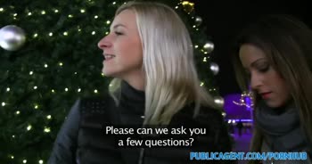 Simone Peach and Bianca Ferrero's Naughty Christmas Treat