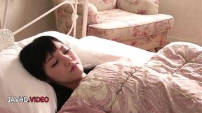 Japanese fresh seduces and gives amazing oral in a horny threesome