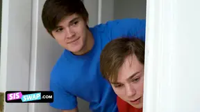 Sis Swap - Horny Bros Discover Their Stepsisters Are Bisexual And Decide To Take Advantage Of Them