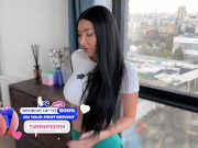 Stepsister says: You can RUB my pussy and CUM INSIDE