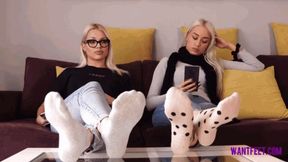 Liana and Jasmine Stinky Socks HD