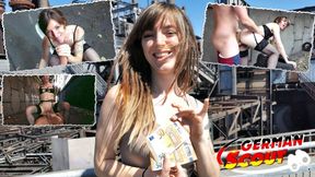 GERMAN SCOUT - DREADLOCKS GIRL NICKY HAS PUBLIC SEX AFTER PICKUP