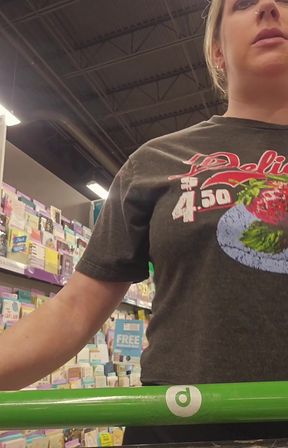 Woman shopping in store