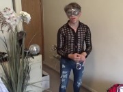 Masquerade Ball's XXX Stripper Male Handcuff Dance!